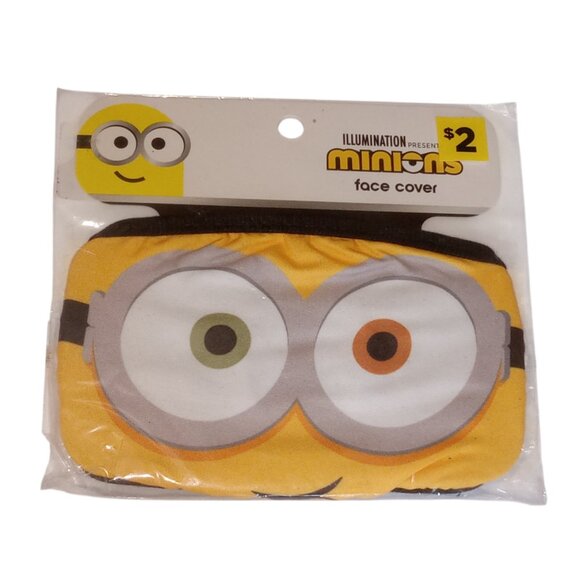 ๐ฏ 10 for $10 / Kids Age 4+ Minions Face Mask - Picture 3 of 3